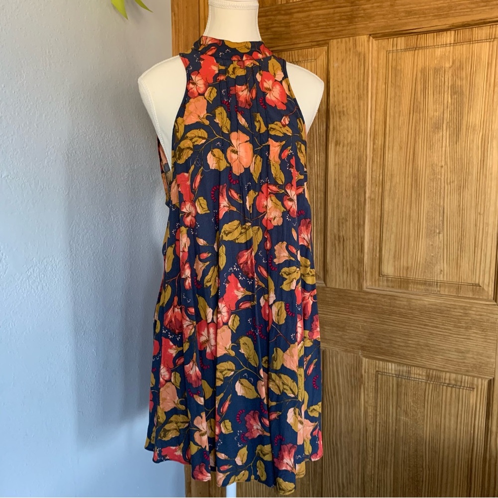 Free People Tropical Flower Sleeveless Sundress